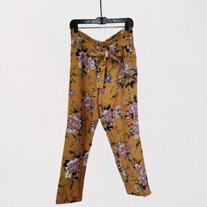 TJ Maxx One by Chapter One Yellow Floral Pants